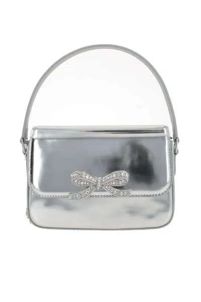 Self-portrait Self Portrait Bags In Silver