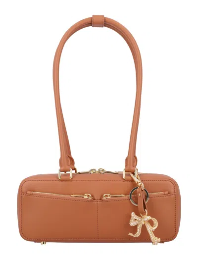 Self-portrait Baguette Shoulder Bag With Charm