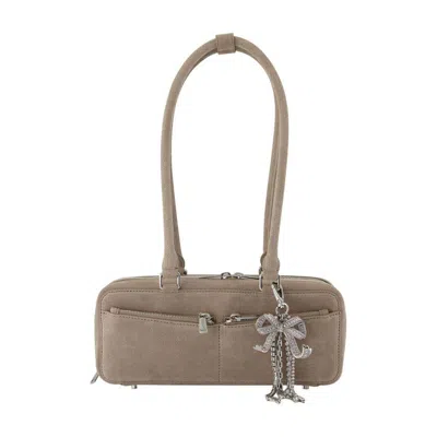 SELF-PORTRAIT SELF-PORTRAIT BAGUETTE WITH CHARM SHOULDER BAG