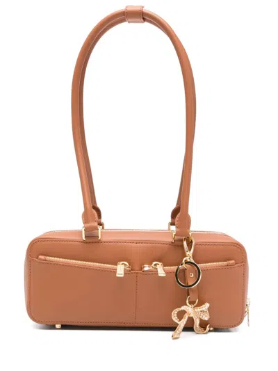 Self-portrait Baguette With Charm Shoulder Bag