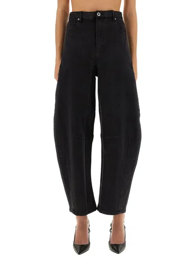 SELF-PORTRAIT SELF-PORTRAIT "BARREL LEG" JEANS