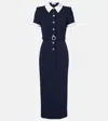 Self-portrait Belted Midi Dress