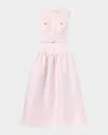 Self-portrait Belted Taffeta Midi Dress