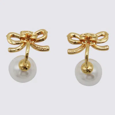Self-portrait Bijoux In Gold