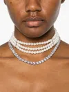 Self-portrait Bijoux In White