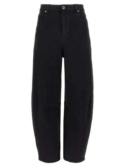 Self-portrait Black Barrel Leg' Jeans