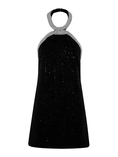 SELF-PORTRAIT VESTIDO CORTO - NEGRO