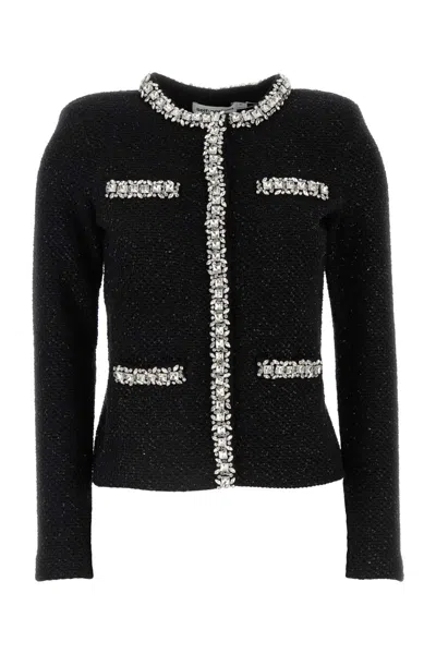 SELF-PORTRAIT JEWELED CARDIGAN