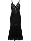 Self-portrait Self Portrait Crochet Midi Dress In