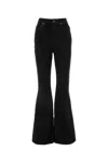 Self-portrait High-waisted Flare Jeans For In Black