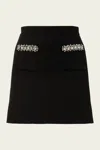 Self-portrait Self Portrait Skirt With Shimmering Crystals
