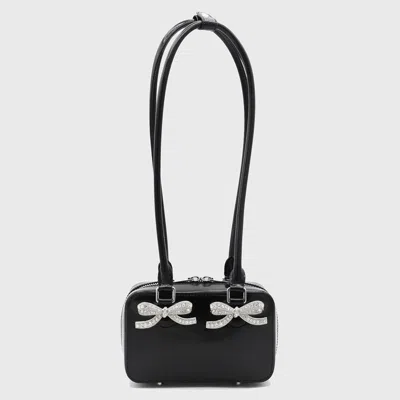 Self-portrait Black Leather Shoulder Bag