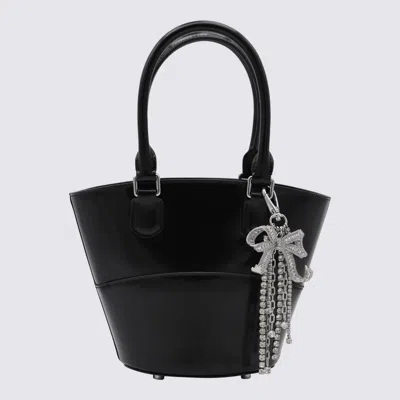 Self-portrait Black Leather Top Handle Bag
