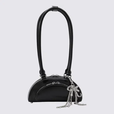 Self-portrait Black Leather Top Handle Bag