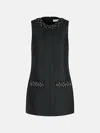 Self-portrait Black Polyester Dress In Black