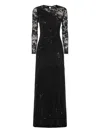 Self-portrait Black Dress In Black