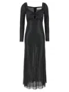 Self-portrait Self Portrait Maxi Dress In Rhinestone-embellished Mesh