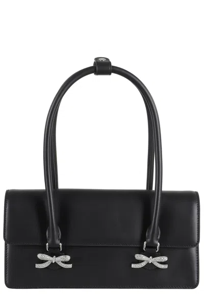Self-portrait Black Soft Leather Shoulder Bag