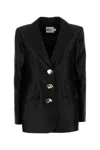 Self-portrait Taffeta Single-breasted Blazer