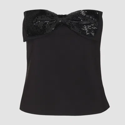 SELF-PORTRAIT BLACK TOP