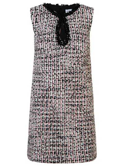 Self-portrait Self Portrait Black/pink Polyester Mini Dress Women