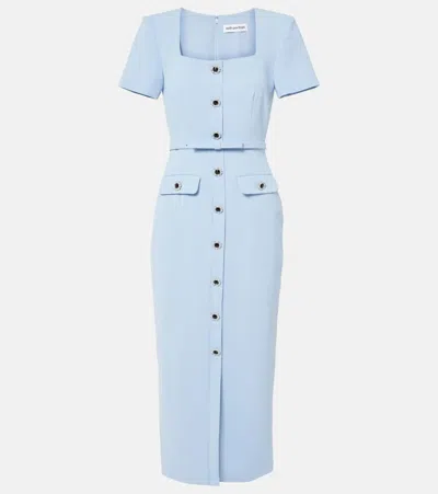 SELF-PORTRAIT CRÊPE MIDI DRESS