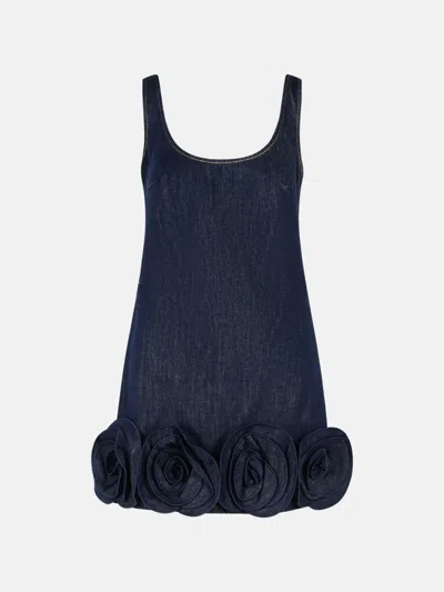 Self-portrait Blue Denim Dress