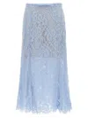 Self-portrait Lace Midi Skirt