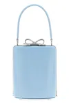 Self-portrait Blue Leather Bag Handbag In Blue