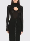 Self-portrait X Christopher Kane Lace-trimmed Cutout Bodysuit