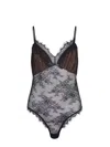 Self-portrait Bodysuit Made Of Polyester Blend