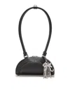 Self-portrait Leather Shoulder Bag With Charms