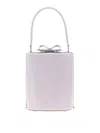 Self-portrait Lilac Leather Mini Bow Handbag