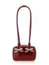 Self-portrait Leather Shoulder Bag In White