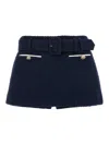 Self-portrait Boucl Wool Skirt