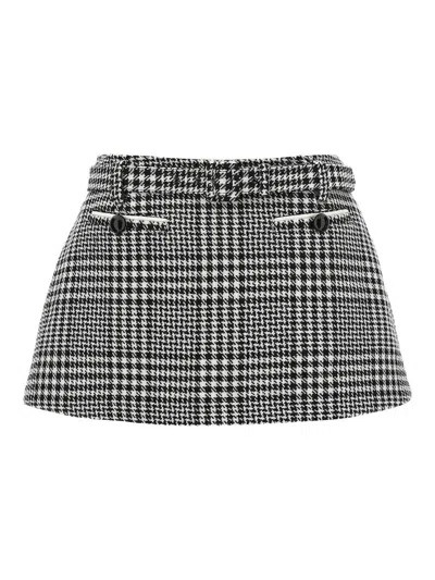 Self-portrait Boucl Wool Skirt