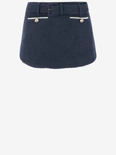 SELF-PORTRAIT BOUCLÉ CULOTTES
