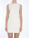 Self-portrait Boucle Mini Dress With Pearls