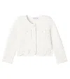 Self-portrait Bow Boucle Jacket