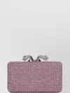 Self-portrait Bow Chain Clutch Rhinestone Rectangle