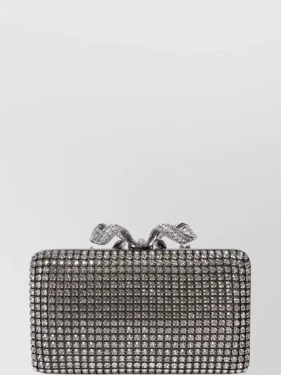 Self-portrait Bow Chain Rhinestone Clutch Bags