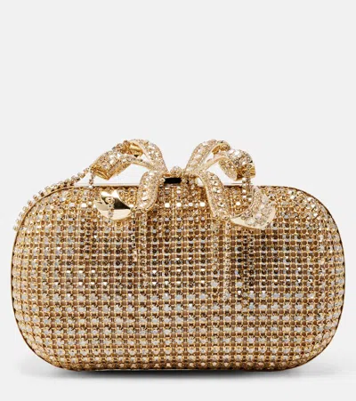 Self-portrait Bow-detail Chainmail Clutch