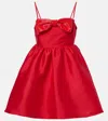 Self-portrait Bow-detail Minidress In Red