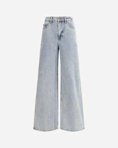 SELF-PORTRAIT BOW DIAMOND JEANS