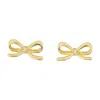 Self-portrait Bow Earrings In Gold