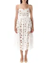 Self-portrait Floral Lace Dress
