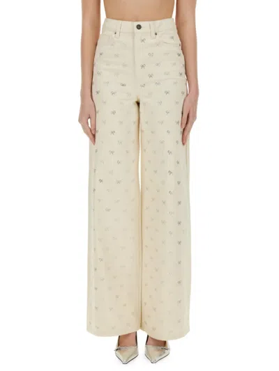 SELF-PORTRAIT SELF-PORTRAIT "BOW" JEANS