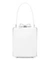 Self-portrait Bow Leather Bucket Bag