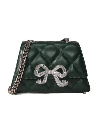 Self-portrait Bowknot Shoulder Bag In Black
