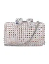 Self-portrait Multi Crystal Clutch Bag In Multi